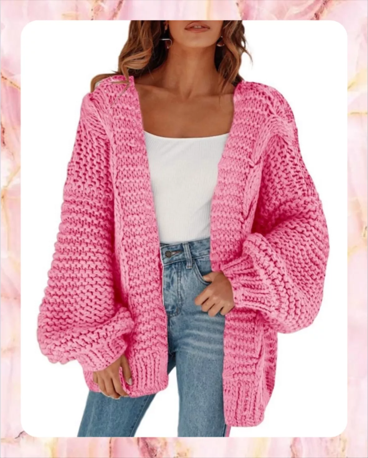 Chunky Knitted Sweater [Under $50!]
