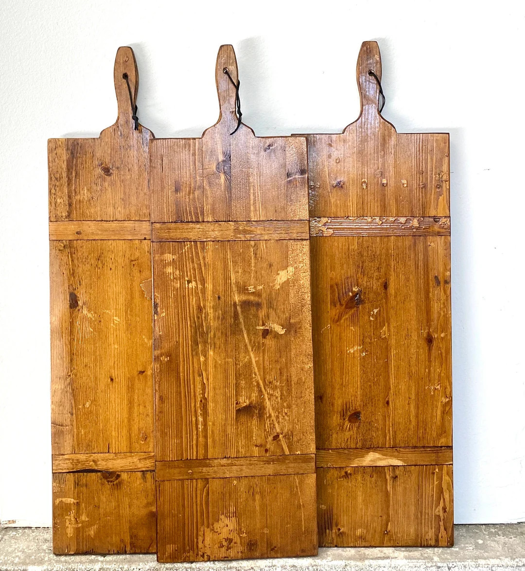 Large European Rectangle Bread Board,reclaimed Repurposed Vintage Wood, European Charcuterie Boar... | Etsy (US)