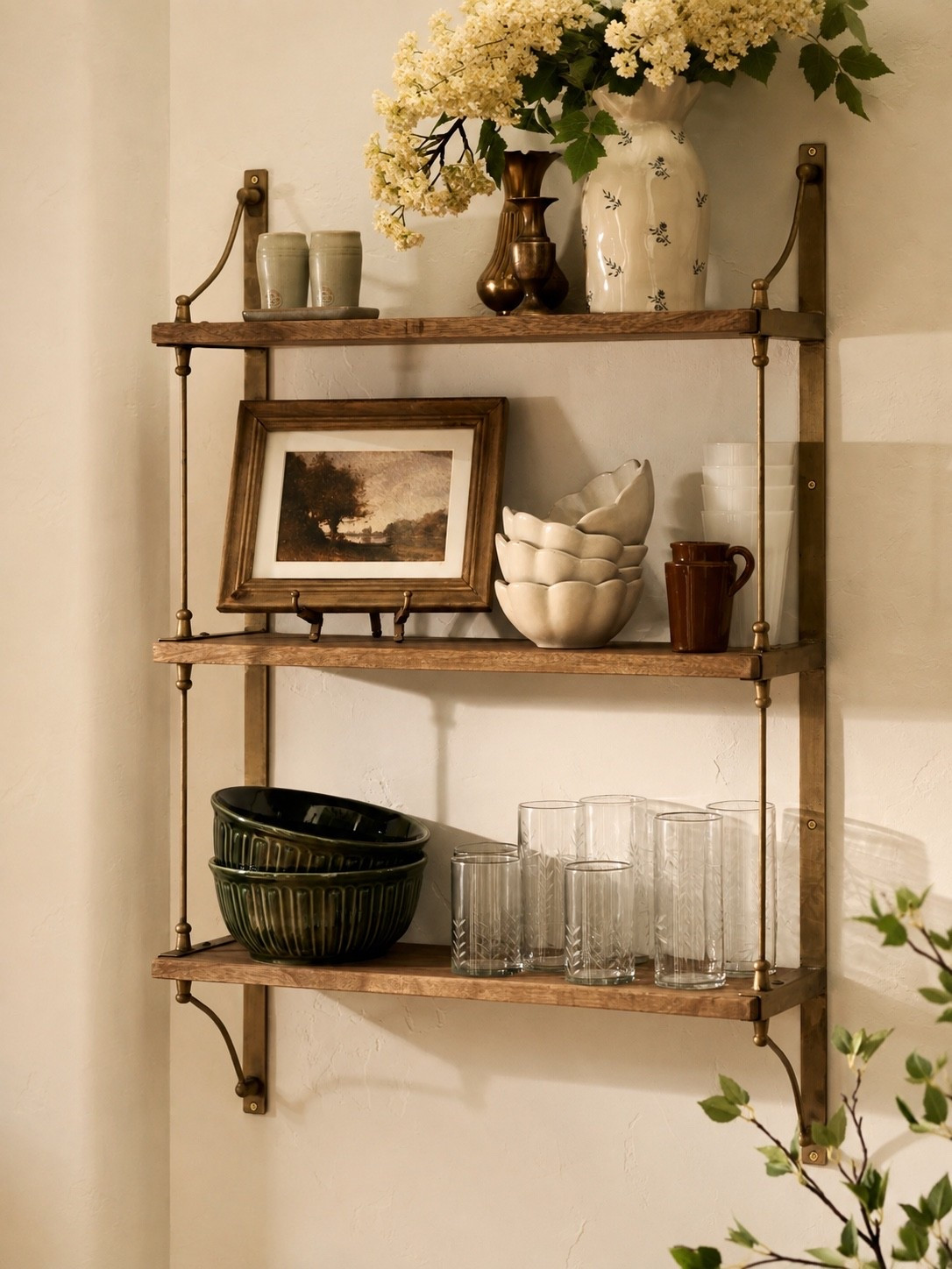 25% off this pretty brass and wood shelf! Linked a few more home favorites, all on sale!

#LTKHome #LTKSaleAlert