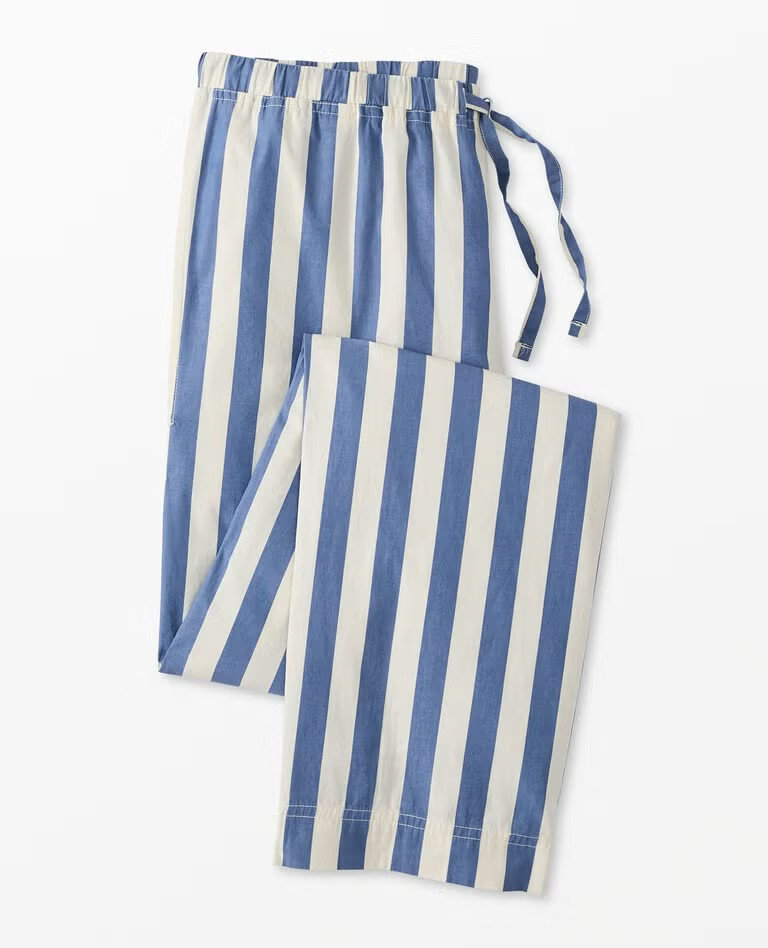 Adult Poplin Pajama Pants | Hanna Andersson