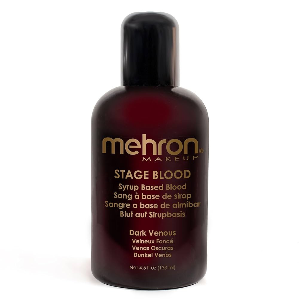 Mehron Makeup Stage Blood | Realistic For Halloween | Washable Fake Blood for Special FX, Stage &... | Amazon (US)