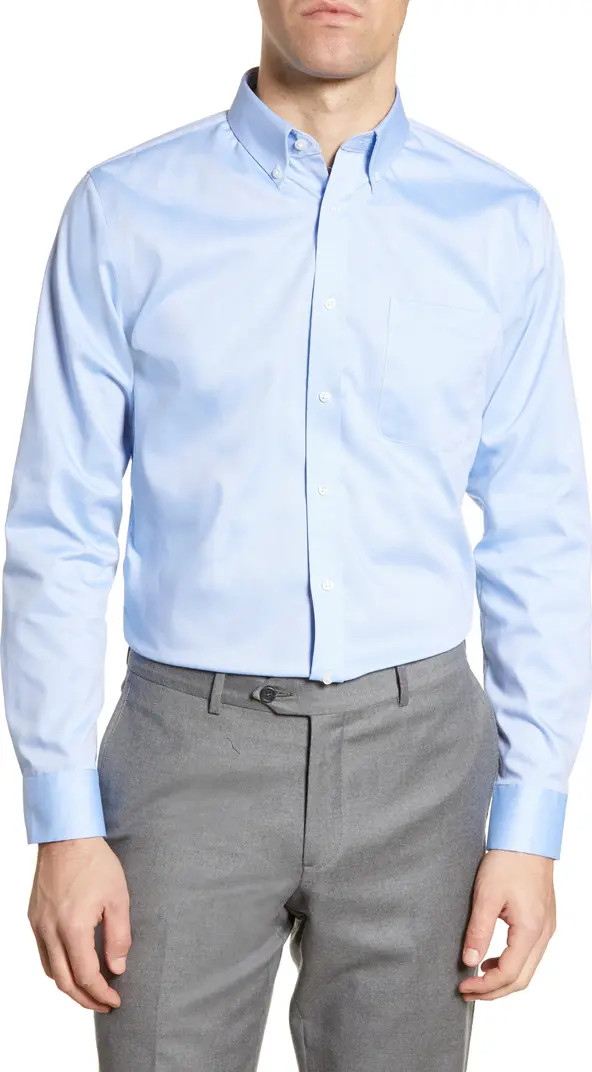 Men's Shop Trim Fit Non-Iron Dress Shirt | Nordstrom