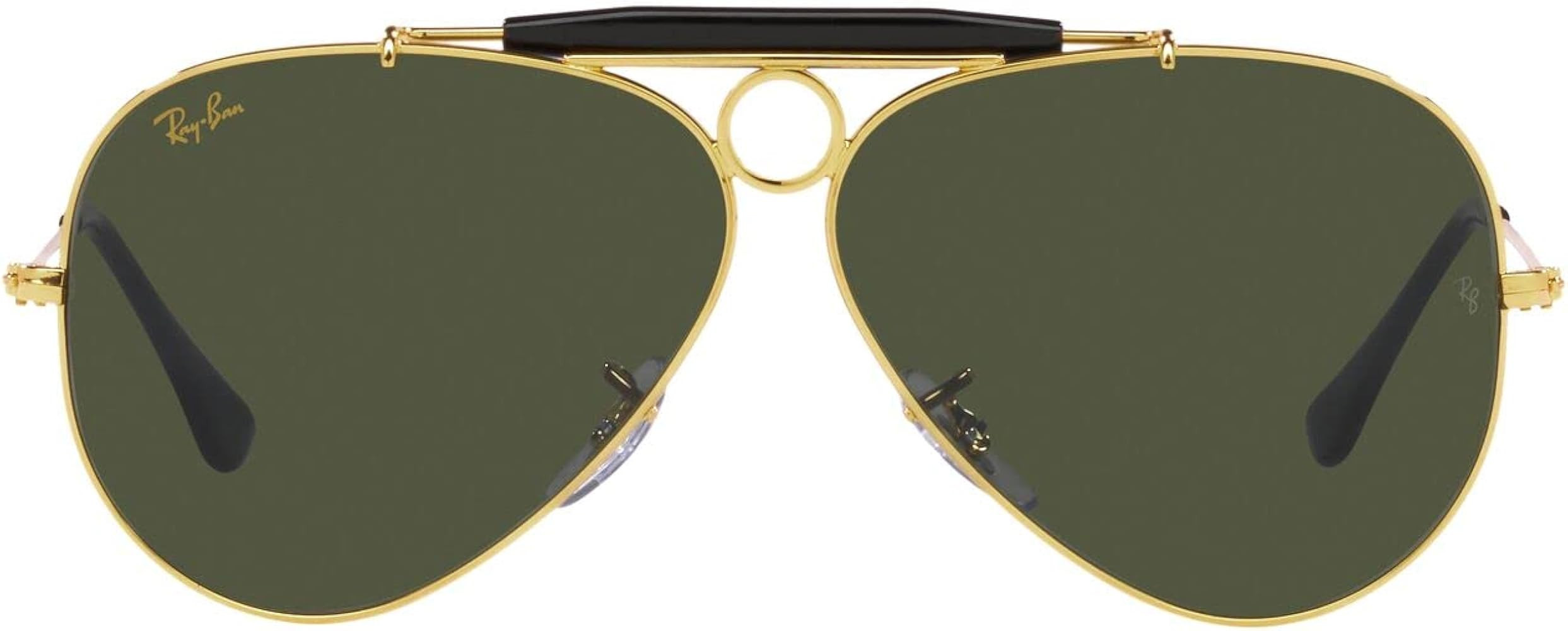 Ray-Ban RB3138 Shooter Aviator Sunglasses | Amazon (US)
