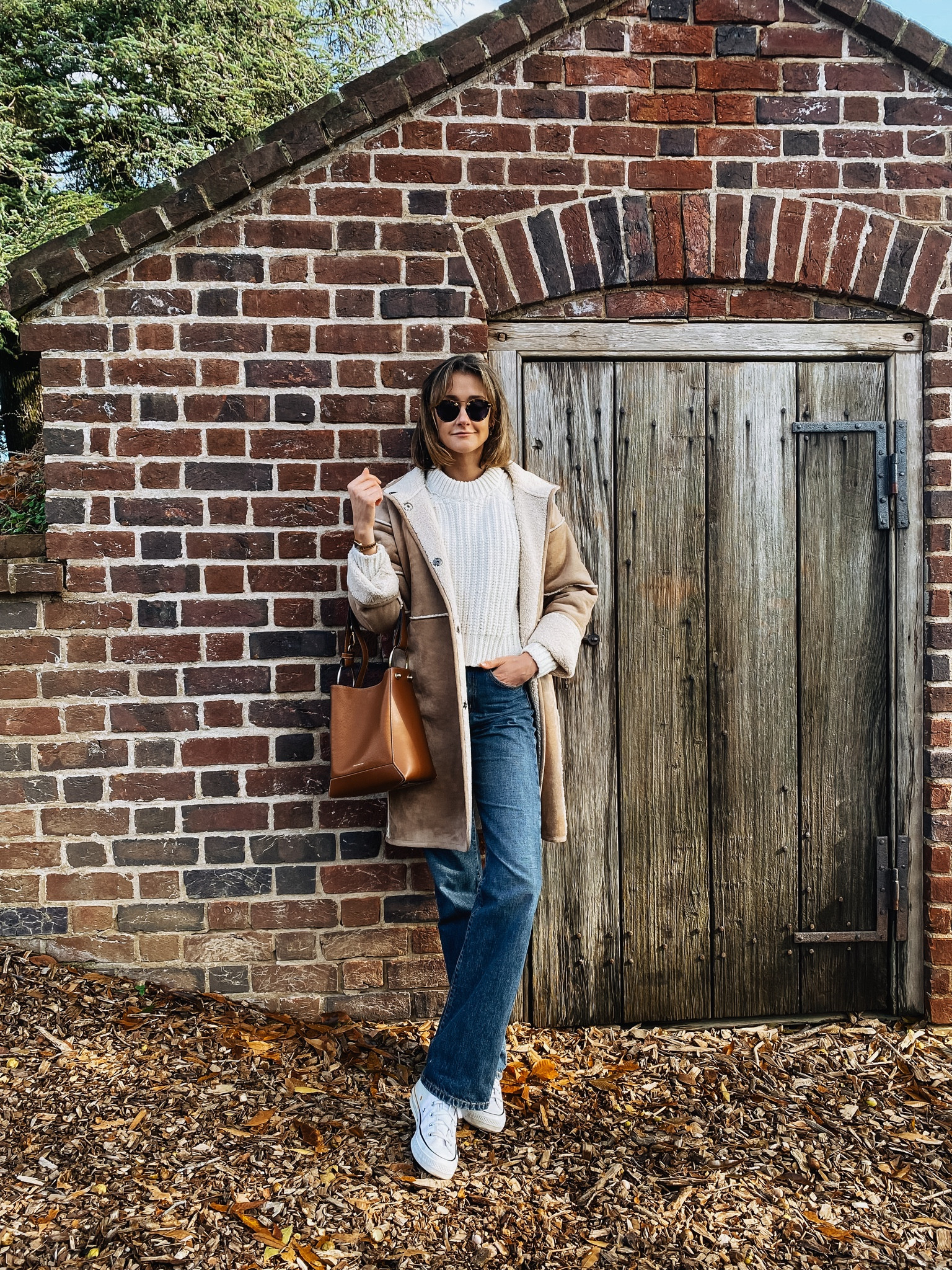 This reversible Sherpa coat is currently 25% off with code GRATEFULLY. My favorite fall bag is 25% off too! 

#LTKSeasonal #LTKitbag #LTKCyberWeek