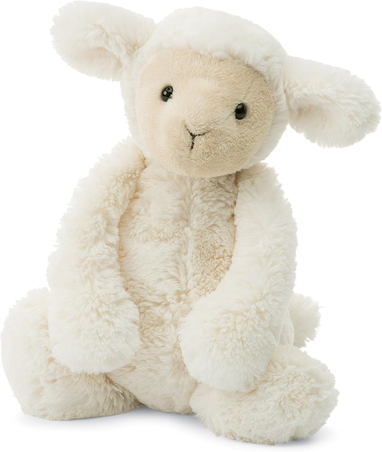 Jellycat Bashful Lamb Stuffed Animal, Medium, 12 inches | Amazon (US)