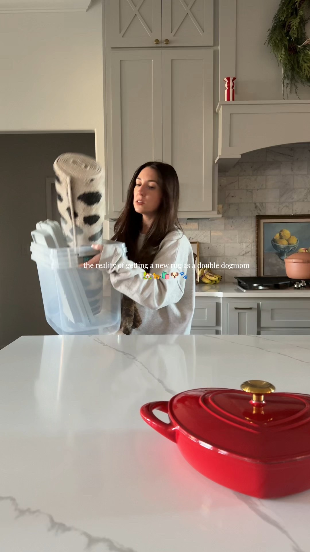 She’s a runner ! Also comes in a rectangle area square too! 

home interiors, rug, dogmom, hallway decor, home decor, leopard print runner 

#LTKdayinmylife #LTKHome