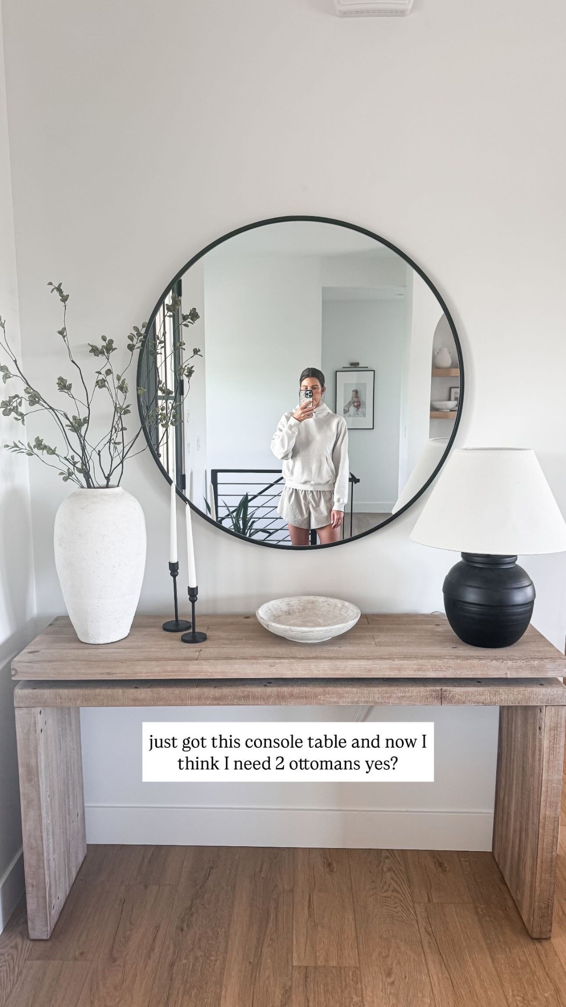 Console table | entryway | entryway table | home decor | wood table | organic modern

#LTKFamily #LTKHome