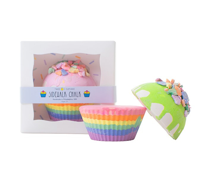 Twee Pink Cupcake Chalk Set | Pottery Barn Kids | Pottery Barn Kids