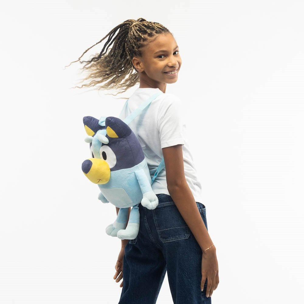 Bluey Plush Backpack - Blue | Journeys