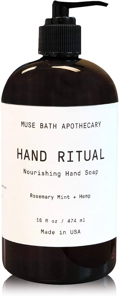 Muse Bath Apothecary Hand Ritual - Aromatic and Nourishing Hand Soap, Infused with Natural Aromat... | Amazon (US)