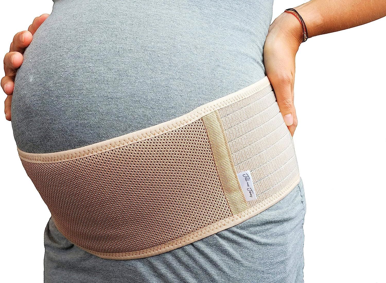 Jill & Joey Maternity Belt - Belly Band for Pregnancy Back Support - Breathable | Amazon (US)