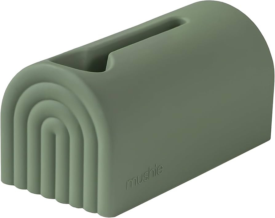 mushie Bath Spout Cover | Soft Silicone Bathtub Faucet Safety Guard for Kids | Universal Fit (Dri... | Amazon (US)