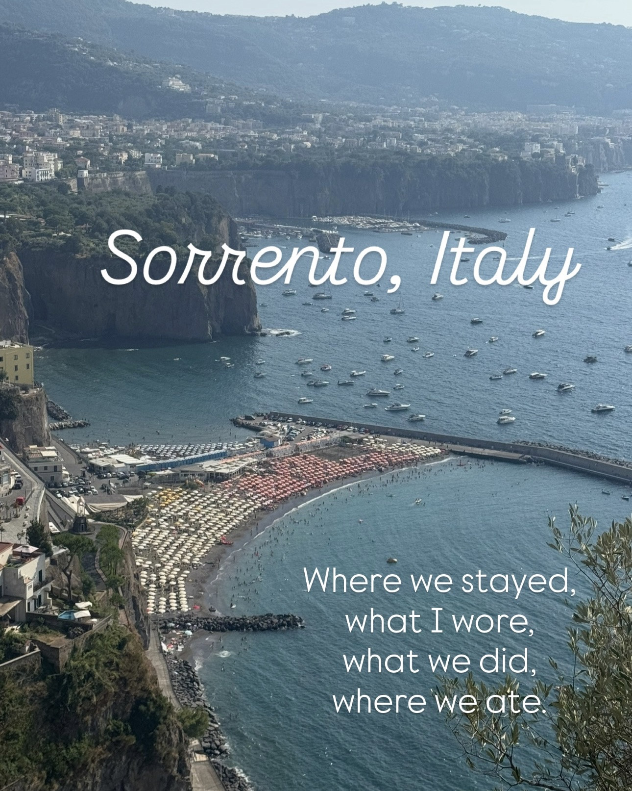 Sorrento, Italy. One of our favorite cities to visit. We love the cute city and being right on the ocean.

#LTKmomlife #LTKTravel