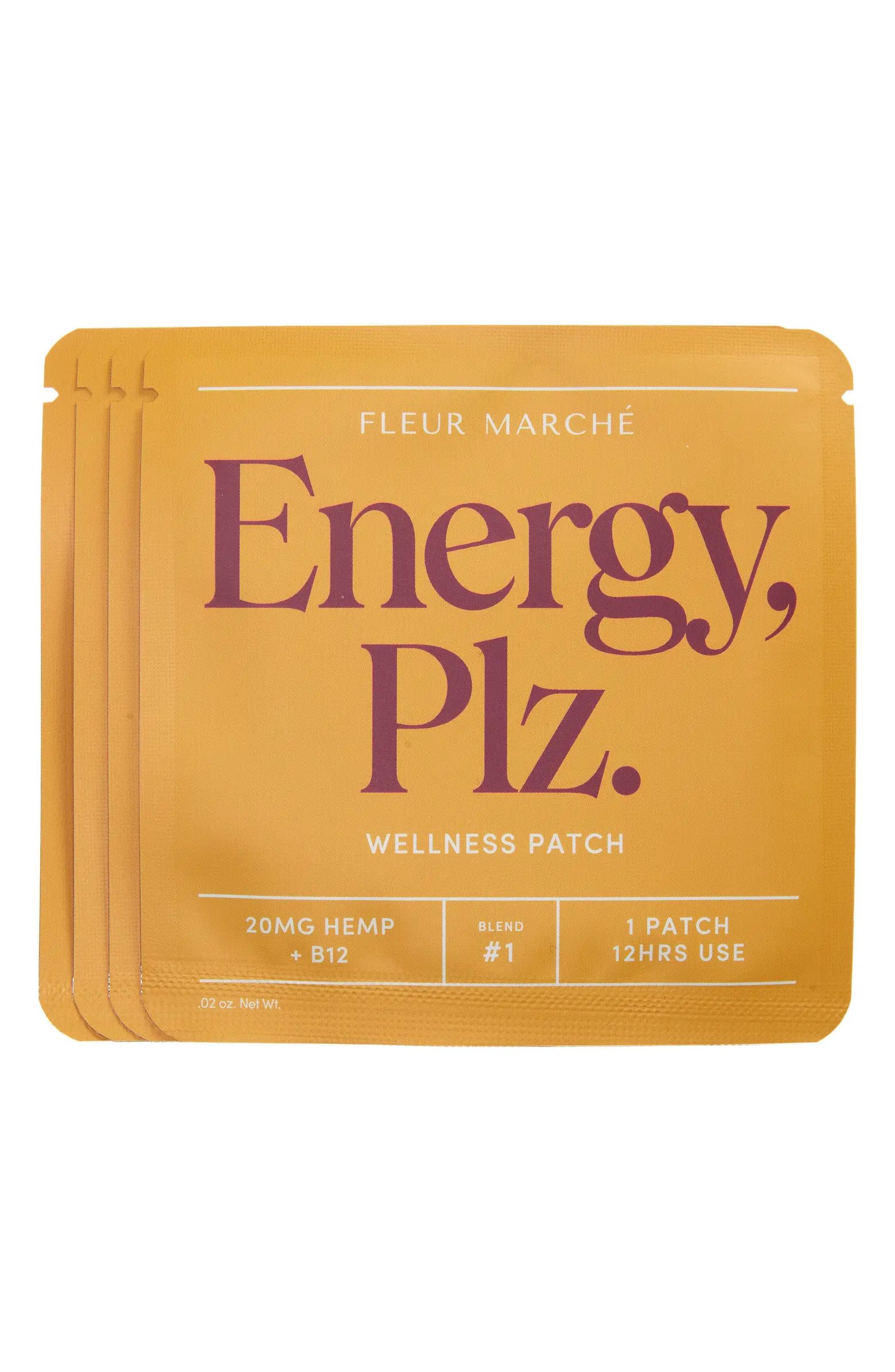 Fleur Marché Energy, Plz. Set of 4 CBD Hemp Wellness Patches | Nordstrom | Nordstrom