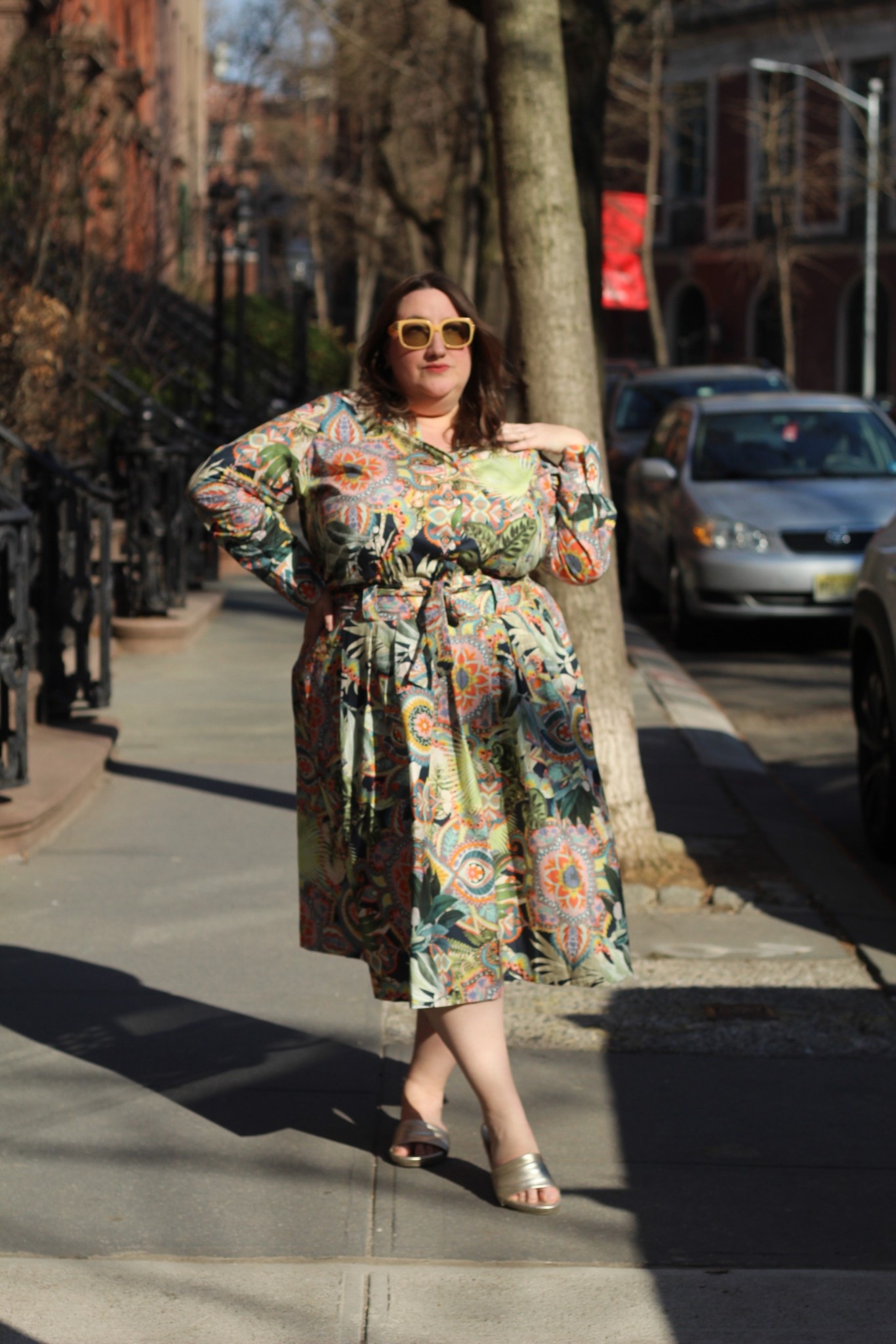 One of my favorite looks lately! I love this print - very Farm Rio-esque - and it is actually a top and skirt, which means you can wear it so many different ways! Use my reader code CURVILYULLA for 35% off too! 

#LTKMidsize #LTKPlusSize #LTKootd