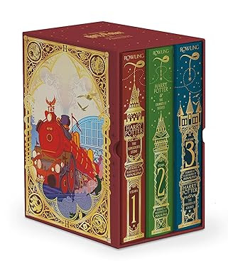 Harry Potter Books 1-3 Boxed Set (MinaLima Edition) (Interactive Illustrated Edition)      Hardco... | Amazon (US)
