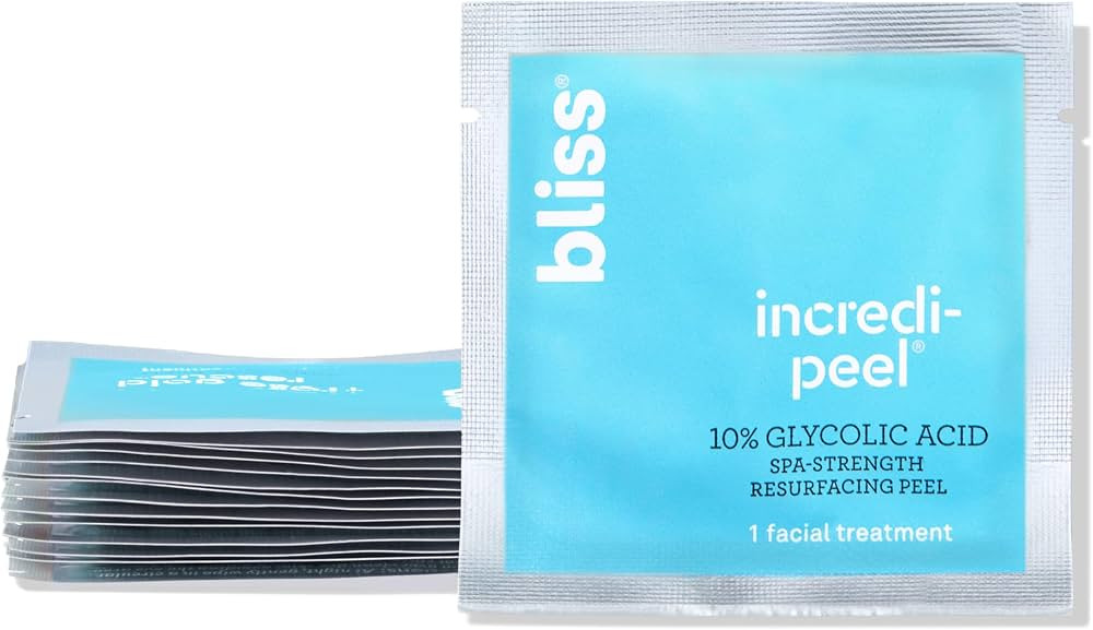 Bliss That's Incredi-Peel Glycolic Resurfacing Facial Pads - 15 ct - Single-Step Pads for Exfolia... | Amazon (US)