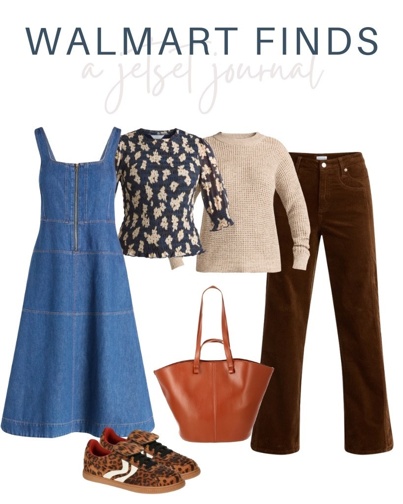 I found some really cute Walmart pieces that make the perfect outfit for fall!
#denimdress #floraltop #knittedsweater #affordablefashion #falllook #outfitinspo #walmartfinds #falloutfit #cuteaccessories #outfitidea #walmartfashion #fallstyle

#LTKStyleTip #LTKSeasonal #LTKU