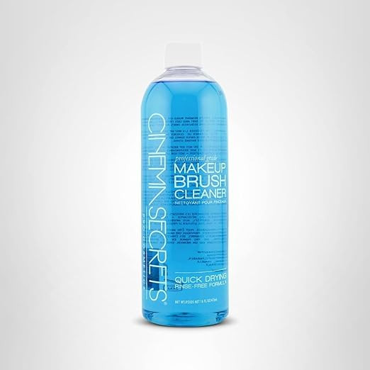 Cinema Secrets Original Blue Vanilla Makeup Brush Cleaner Solution - Professional Cleanser for Ma... | Amazon (US)