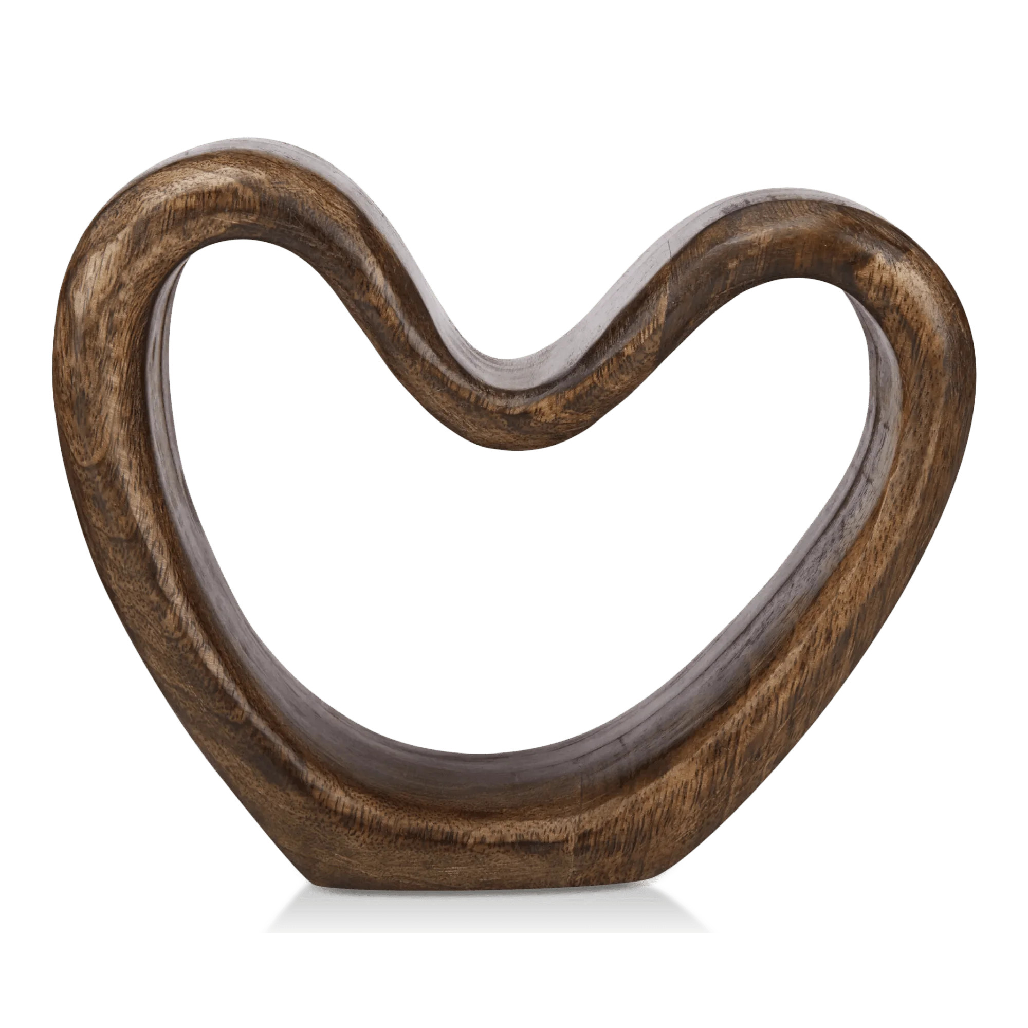 Bouclair Brown Decorative Mango Wood Heart | Walmart (CA)