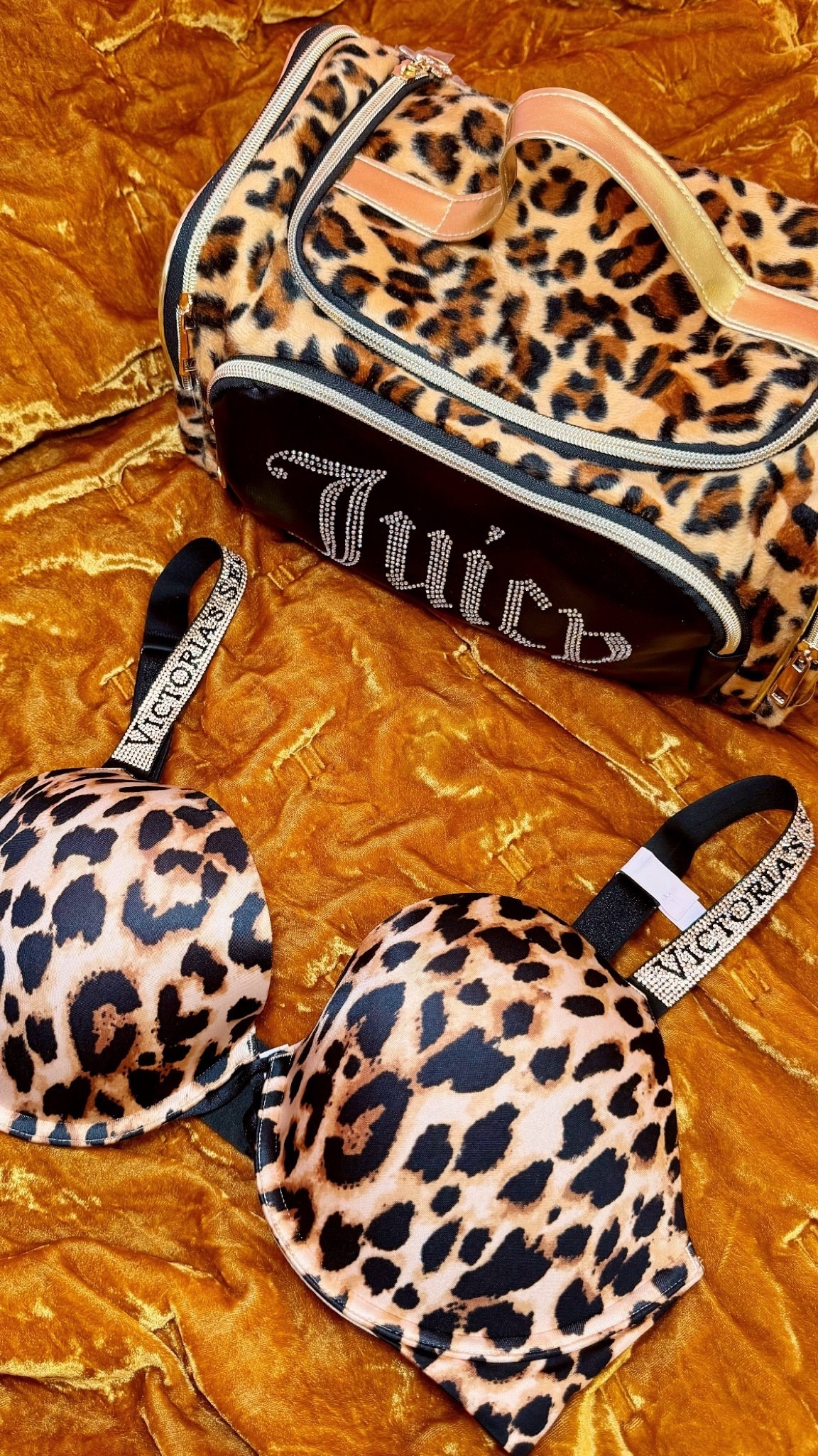 I love a leopard & rhinestone moment, and the shine strap collection at Victoria’s Secret is my fave 💎✨

I’m normally a 32D, and needed a 34DD in this push up bra.

#LTKFindsUnder100