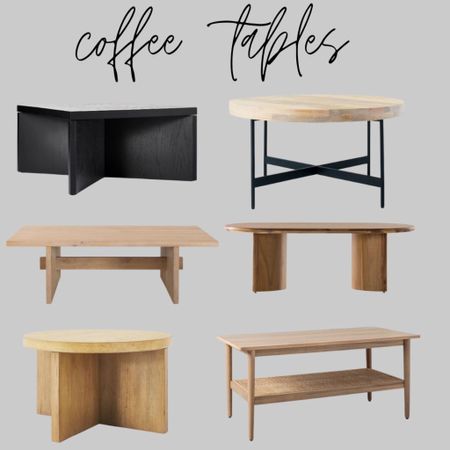 Coffee table favorites 
Round tables
Square tables
Home decor 


#LTKhome #LTKFind
