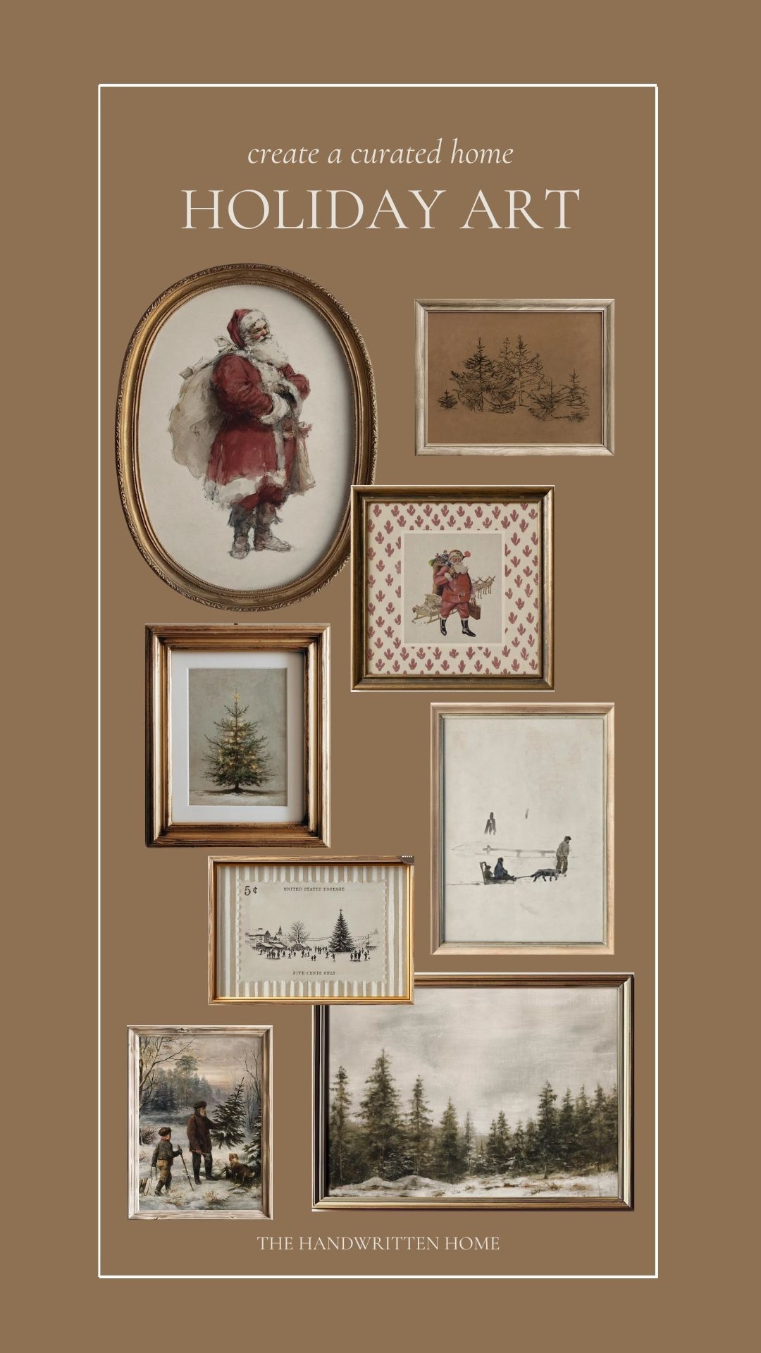 Holiday printable art! Such an easy way to add a festive touch!

#LTKHoliday #LTKSaleAlert