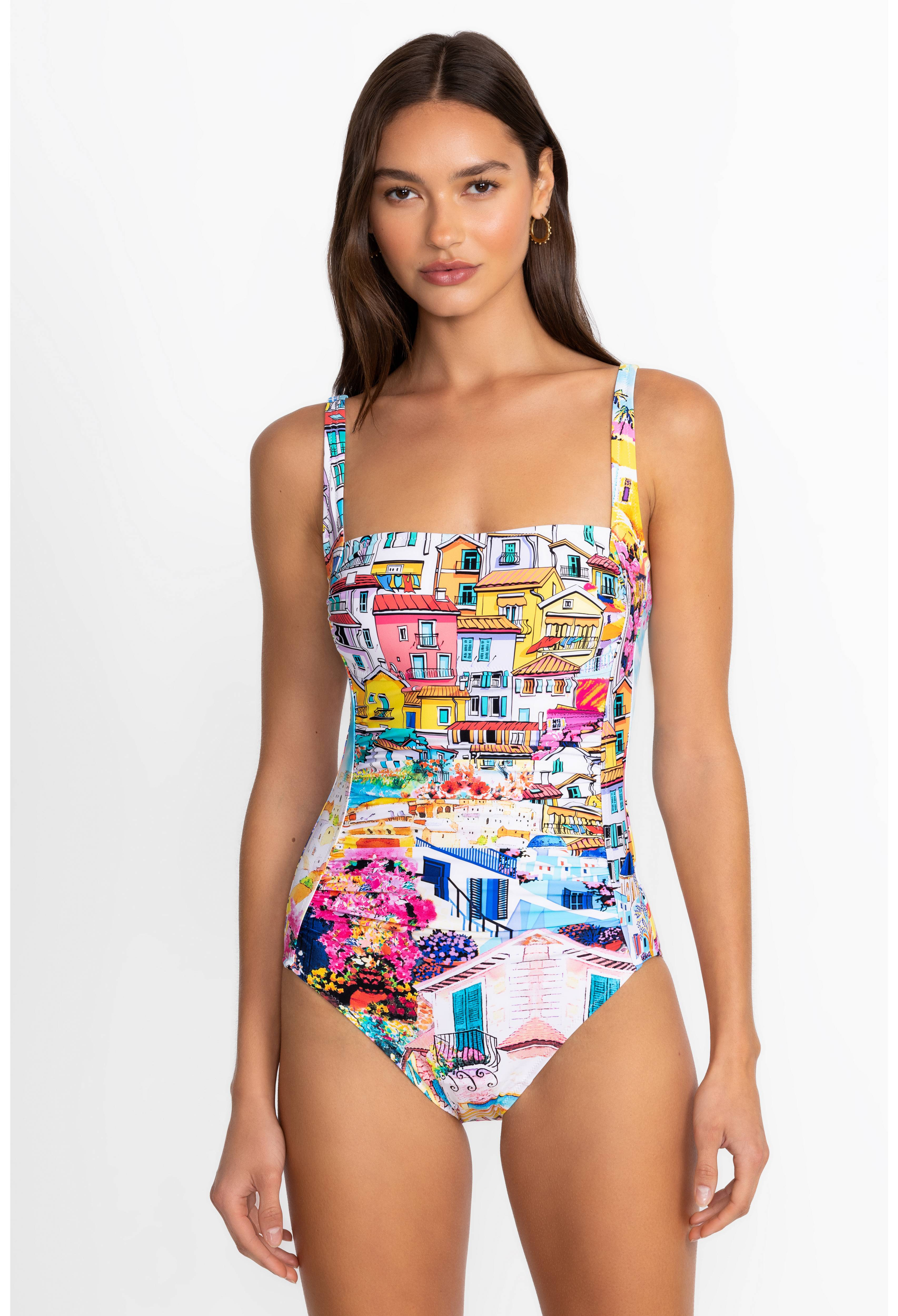 CANNES RUCHED ONE PIECE | Johnny Was | Johnny Was