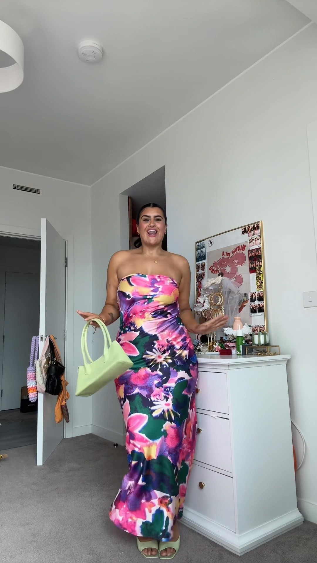 The most beautiful strapless dress for us midsized girls 🩷💐💫 

#LTKpartywear #LTKmidsize #LTKautumn