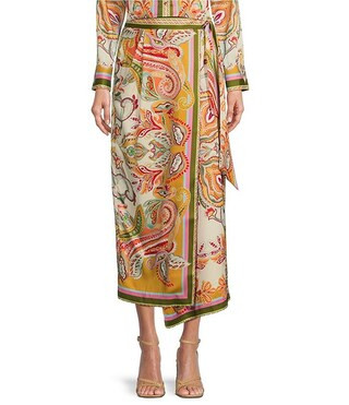 Antonio Melani Clio Scarf Coordinating Wrap Skirt | Dillard's | Dillard's