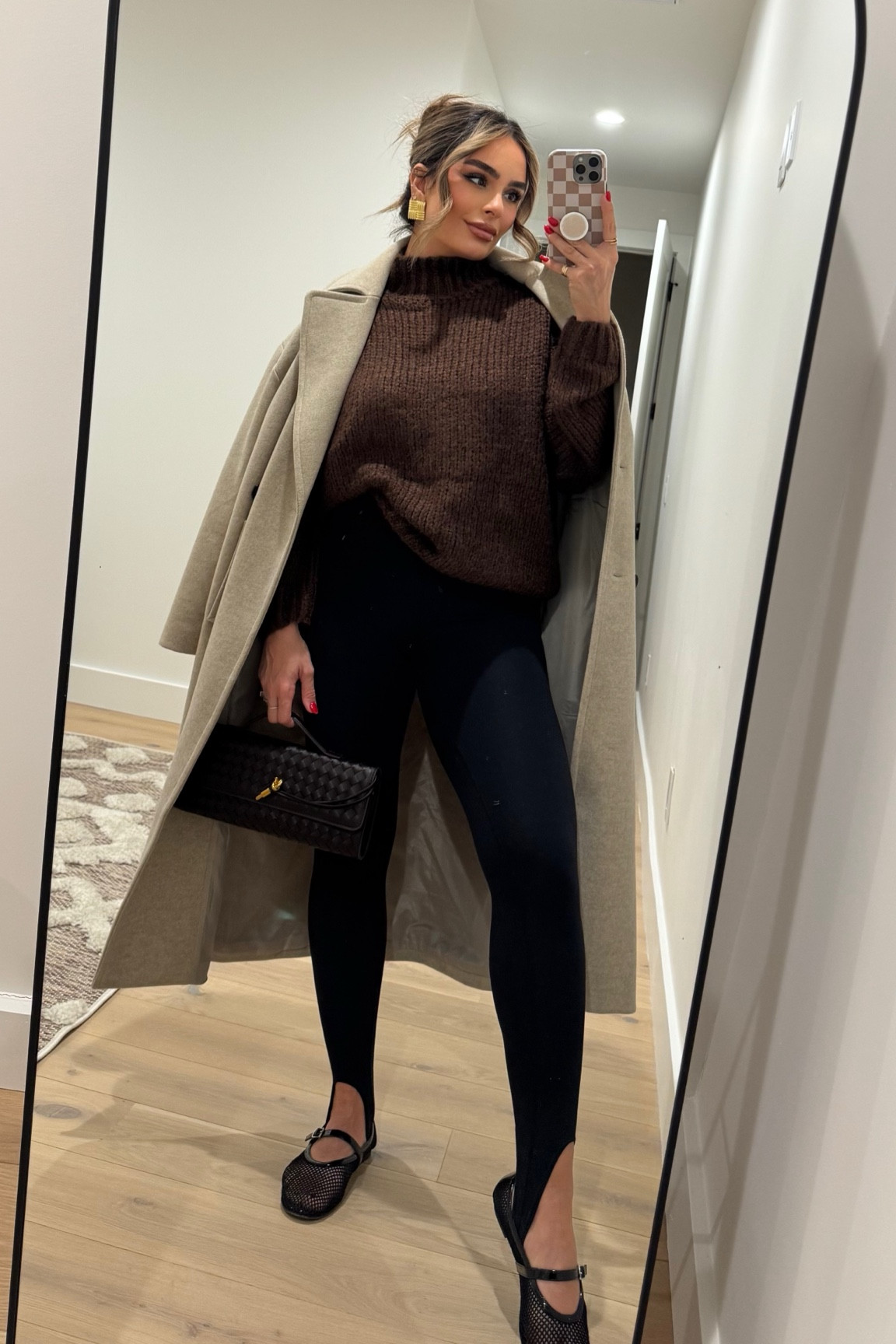 Chunky sweater and coat cozy date night OOTD 

#LTKStyleTip #LTKSeasonal #LTKFindsUnder100