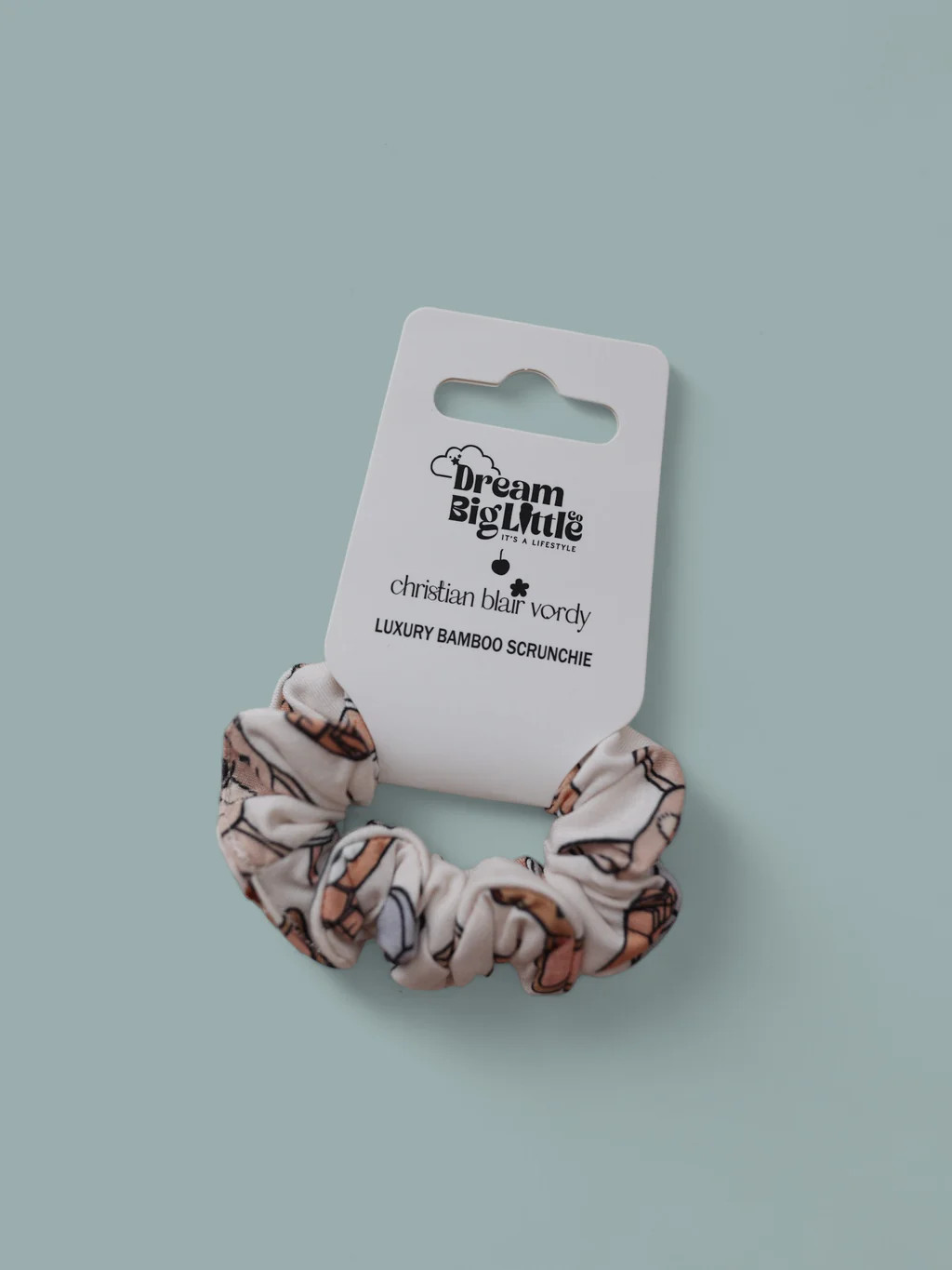 EXCLUSIVE PUP CUPS GIRL'S DREAM SCRUNCHIE | Dream Big Little Co.