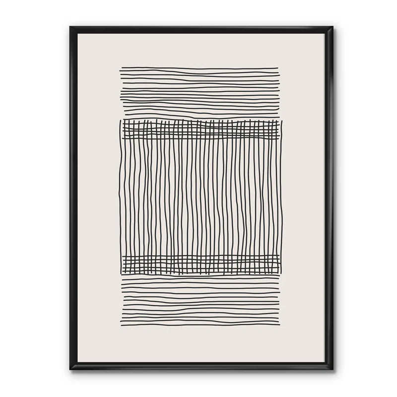 Geometric Compostions Of Elementary Forms XXII Minimal Geometric Compostions Of Elementary Forms ... | Wayfair North America