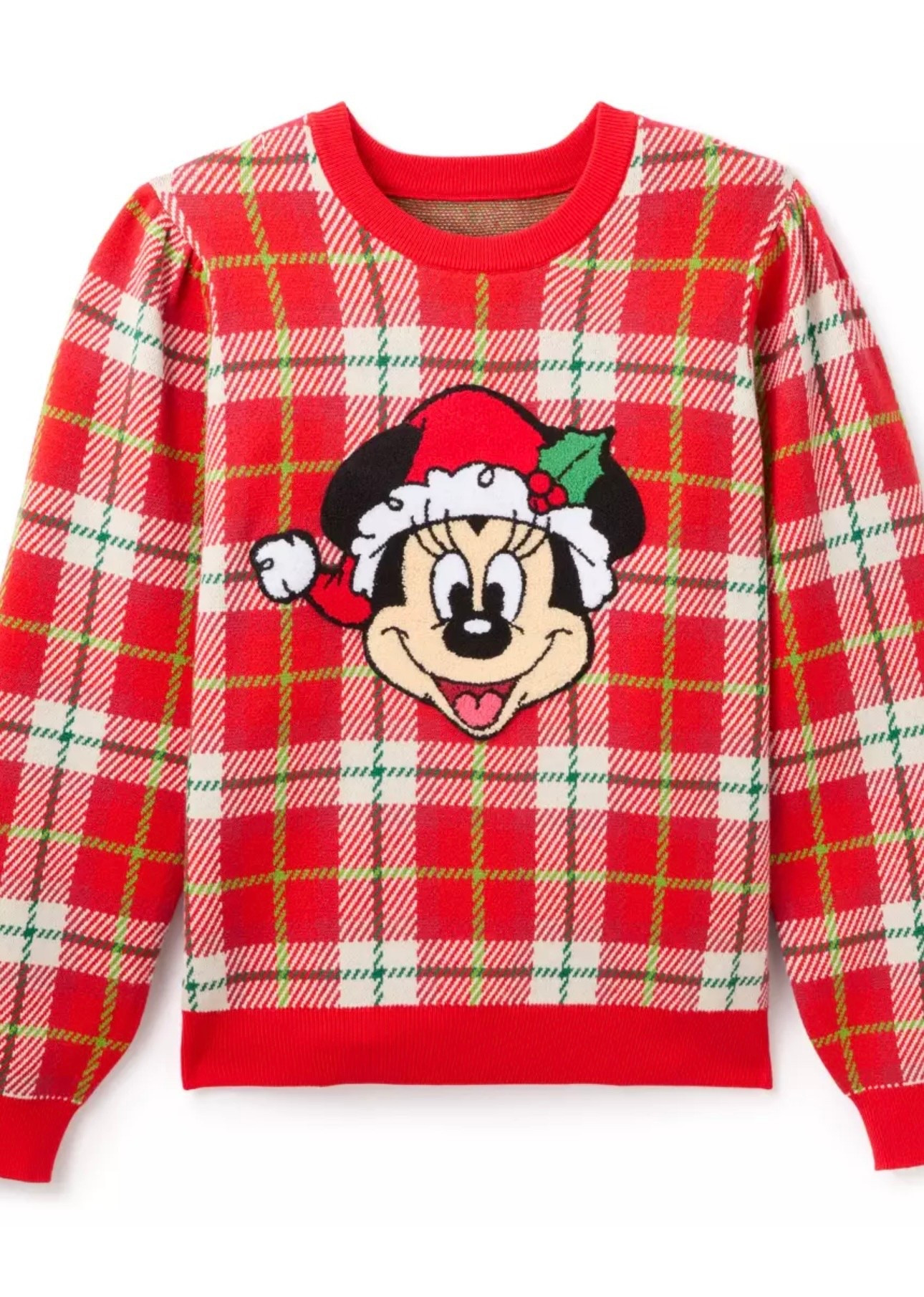 Minnie Mouse holiday sweater Christmas Disney 
