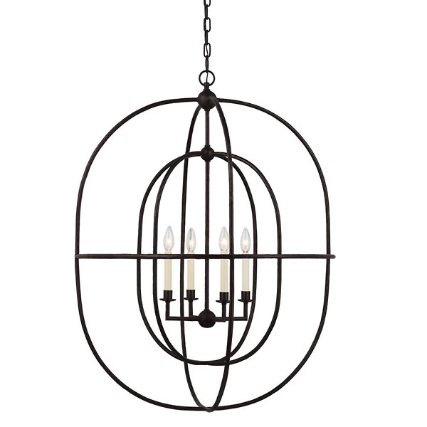Desmond Open Double Oval Chandelier | Lumens
