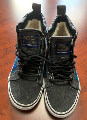 New Vans X Pendleton Sk8-Hi MTE Sneaker size Men 4.5 Women 6 | eBay US