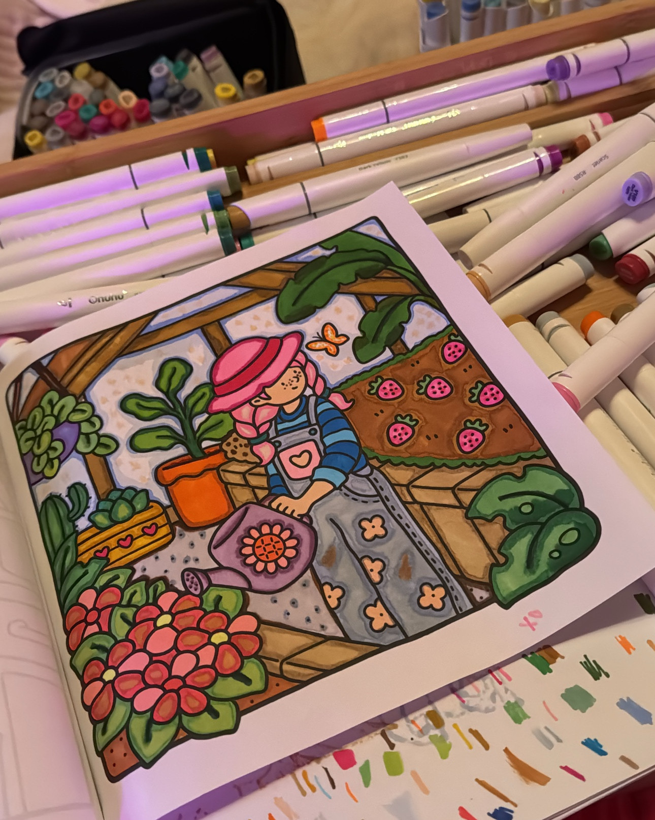 adult coloring books :)