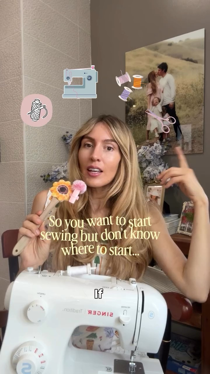 You do not need a fancy craft room or years of experience to begin. Start simple, make imperfect things, and enjoy the process 🤍 

Beginner sewing essentials:
• A basic sewing machine
• Fabric scissors
• Pins or clips
• Neutral thread colors
• An iron (trust me 😂)
• Easy beginner patterns
• Patience for the first few projects

Start with simple pieces you’ll actually use and wear — pajamas, bows, simple dresses, pillow covers, tote bags. Every project teaches you something new ✨

Sewing has become one of the most rewarding hobbies for me, especially getting to make things for my girls 🤍

Comment SHOP below to receive a DM with the link to this post on my LTK ⬇ https://liketk.it/6e9Dy

#beginnersewing #sewingtips #sewingforbeginners #momcontentcreator #sewingreels