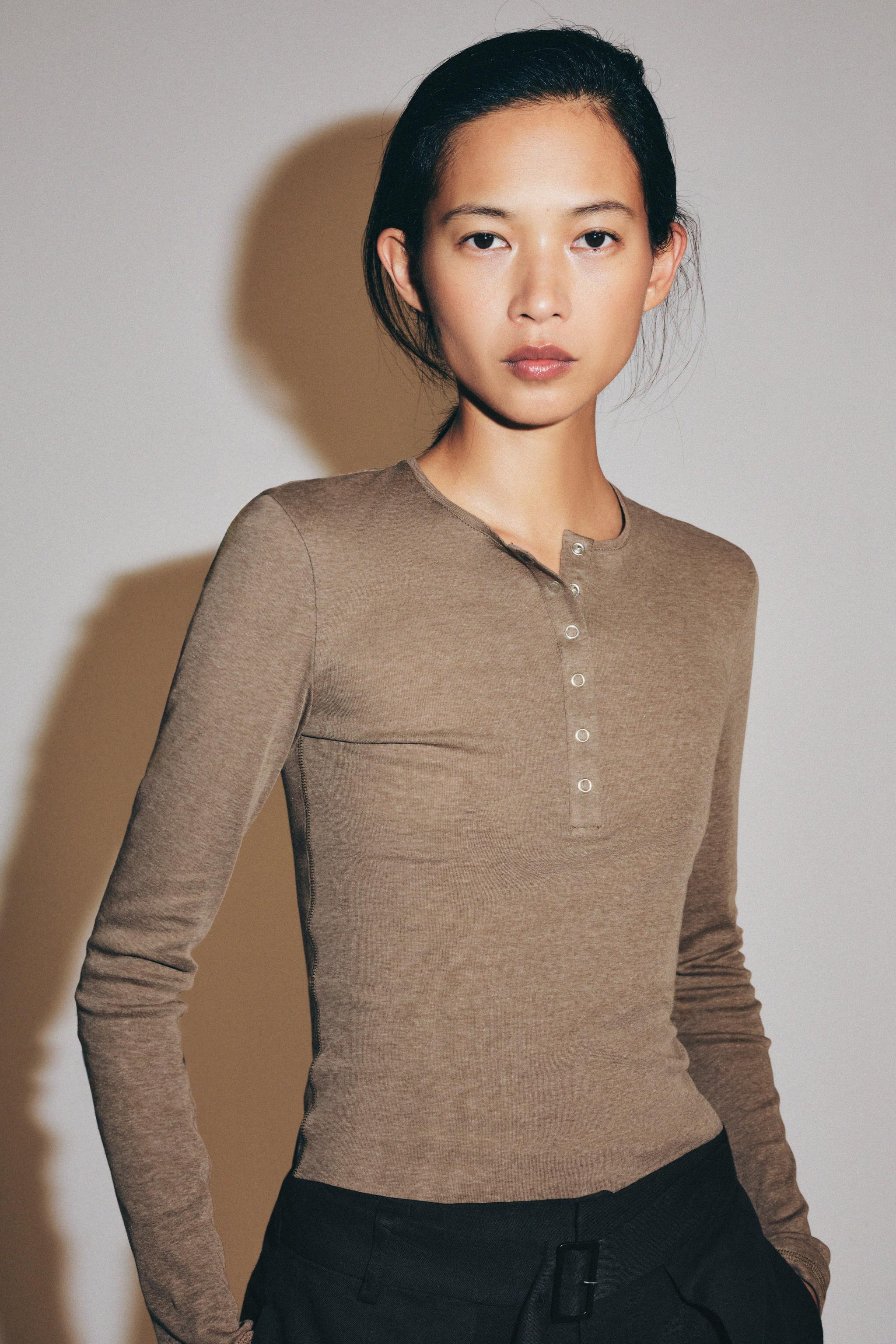 HENLEY T-SHIRT | Zara US