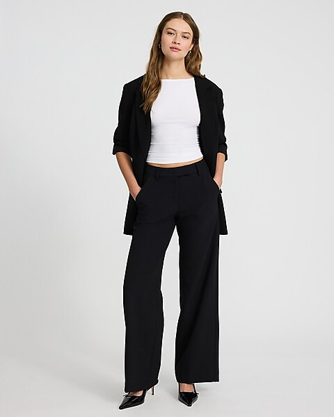 Editor Mid Rise Trouser Pant | Express