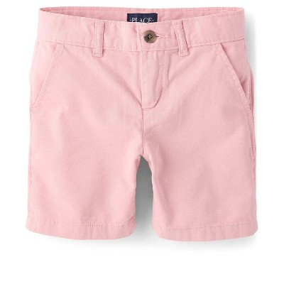 The Children's Place Boys Chino Shorts Pink 4 | Target