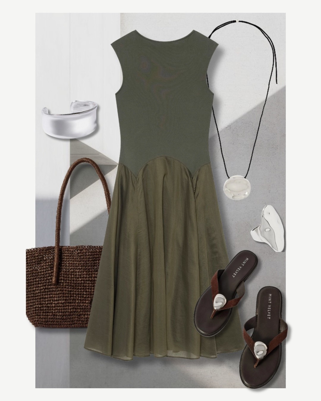 Simple dress outfit formula, styled three ways over the next few days from Mint Velvet 

summer dresses
holiday outfits
maxi dress outfit
mint velvet dress
what to wear on holiday
easy outfit formulas
minimal style outfits
Drop waist midi dress 



#LTKdresses #LTKsummer #LTKxMintVelvet