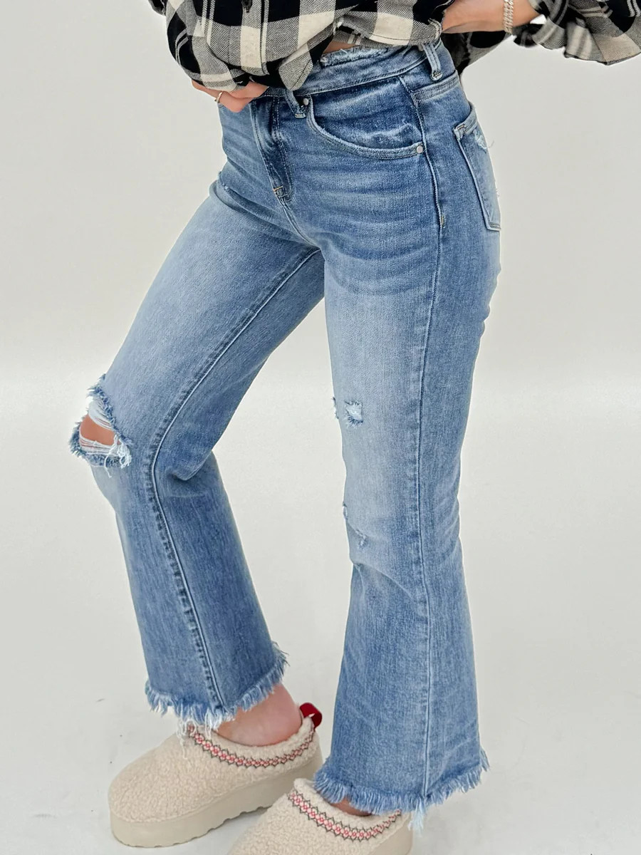 Baxter Cropped Jeans | Medium Wash | +Plus Available | RESTOCK | Talulah