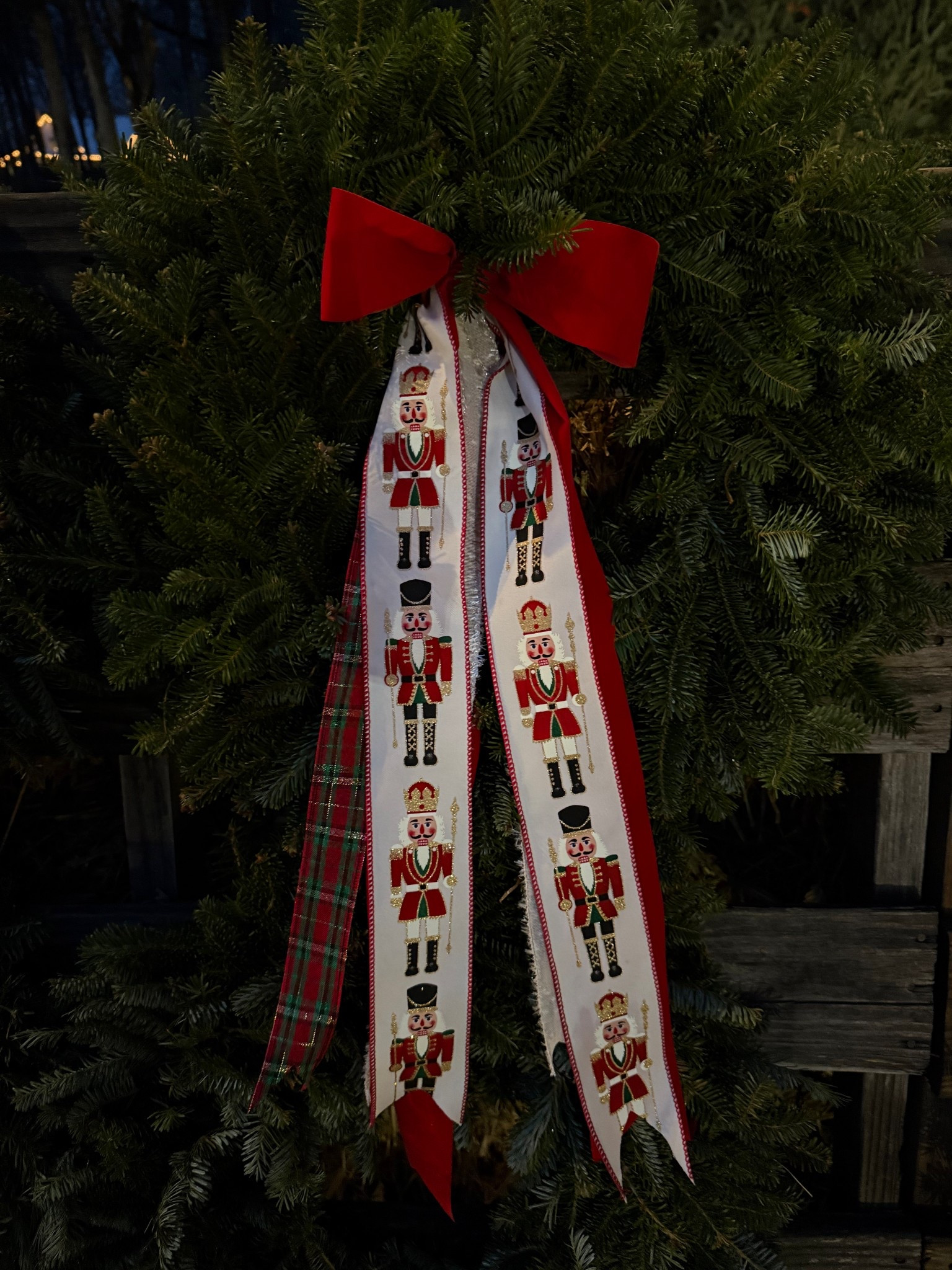 Nutcracker Ribbon from Walmart is absolutely the prettiest! ✨

#LTKHome #LTKSeasonal #LTKHoliday