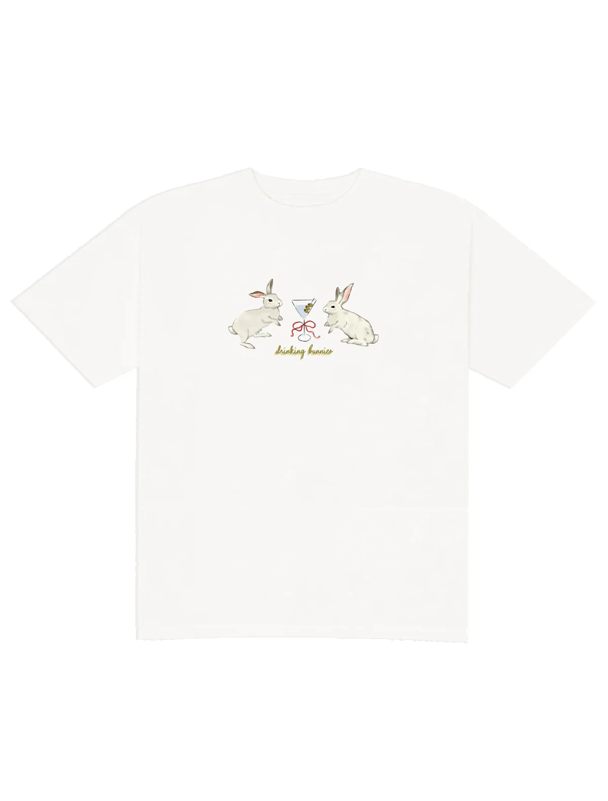Drinking Bunnies Tee | Shop Kristin Jones