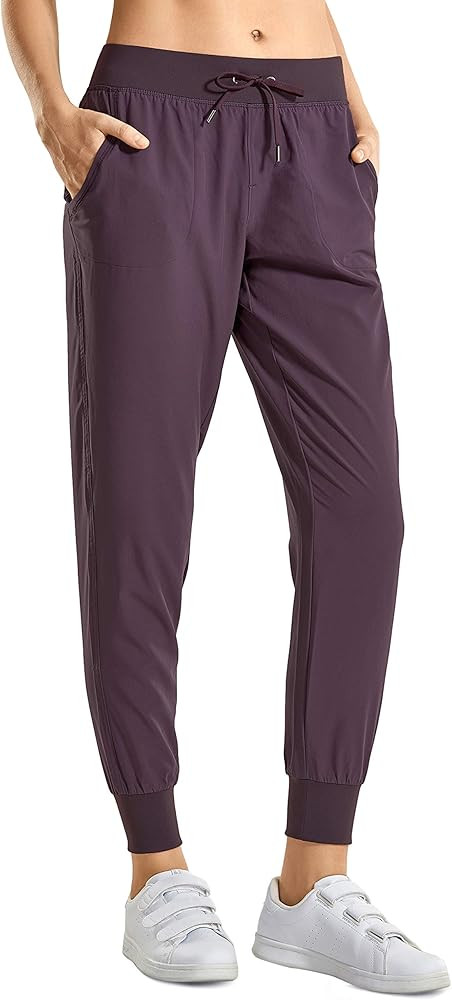 Women's Lightweight Joggers Pants with Pockets Drawstring Workout Running Pants with Elastic Wais... | Amazon (US)