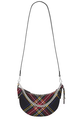 Polo Ralph Lauren Tartan Crossbody Bag Small in Red & Black Multi from Revolve.com | Revolve Clothing (Global)