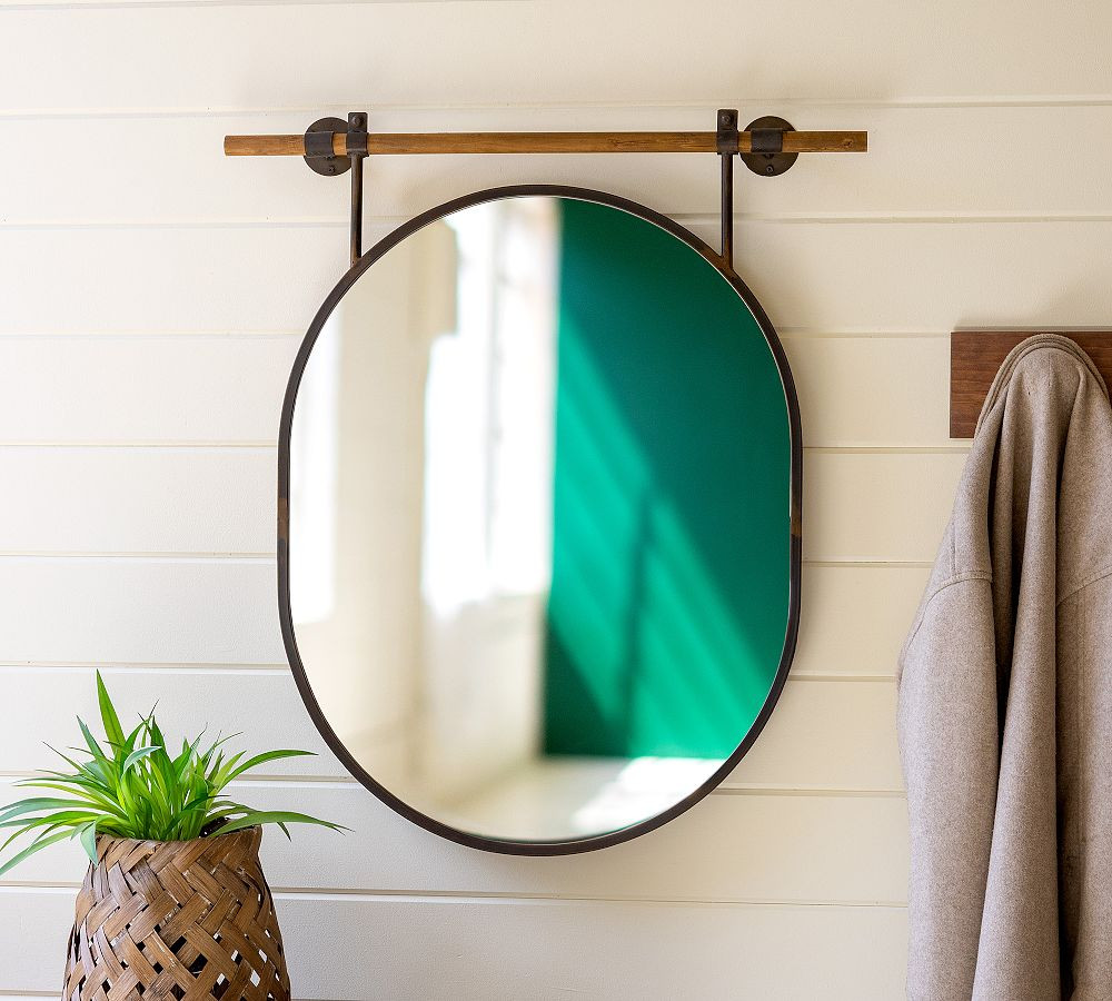 Cooper Oval Wall Mirror | Pottery Barn (US)