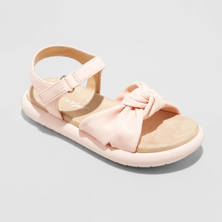 Toddler Girls' Pam Footbed Sandals - Cat & Jack™ | Target