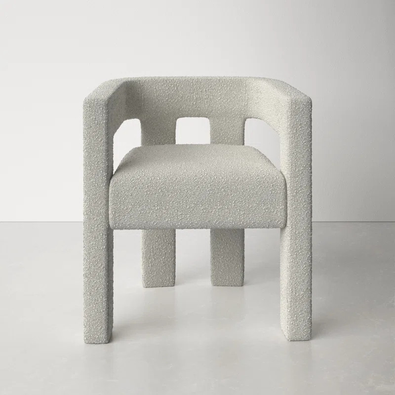 Marcella Fabric Solid Back Arm Chair | Wayfair North America